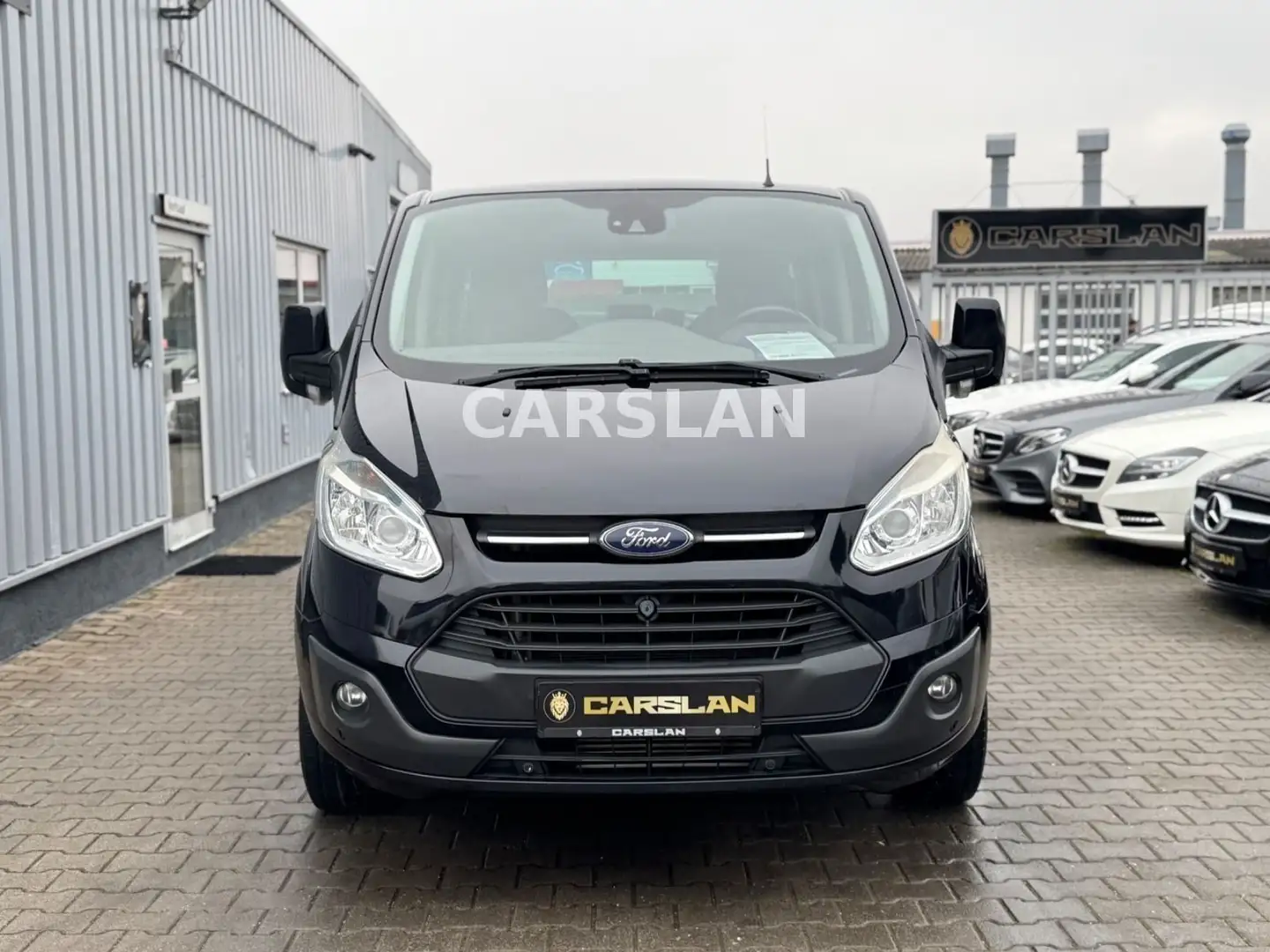 Ford Tourneo Custom TITANIUM 1.HAND+8-SITZ+R.KAM+SPUR Noir - 2