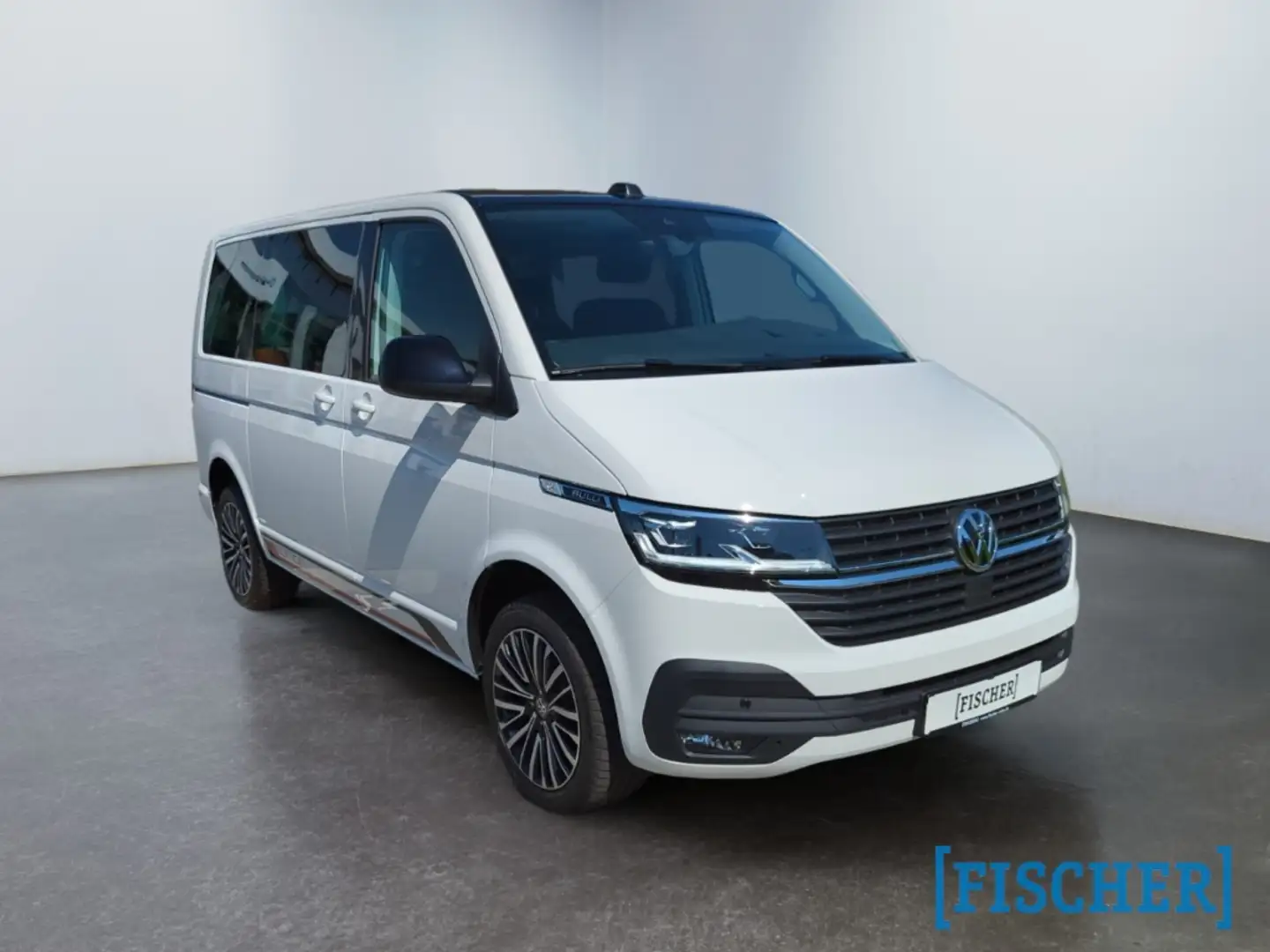 Volkswagen T6.1 Caravelle 2.0TDI DSG Edition LED AHK Navi SHZ Rear View PDC Alb - 2