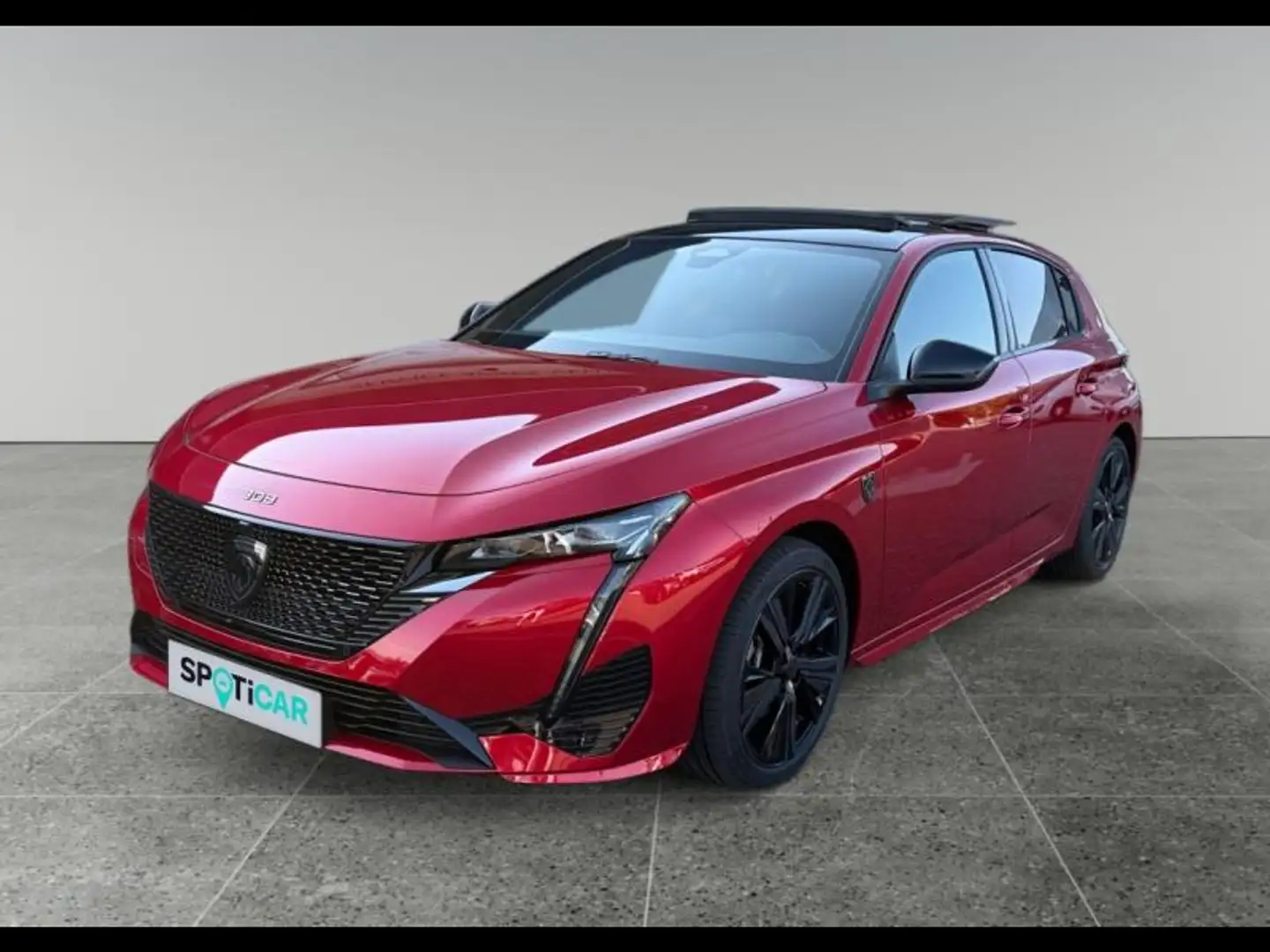 Peugeot 308 Hybrid 145 GT BVA TOIT OUVRANT / FOCAL / MATRIX Rojo - 1