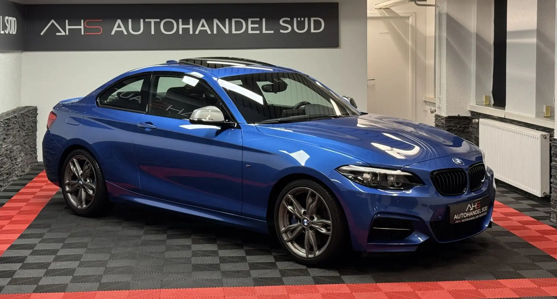 BMW 240 M240 i*NO OPF*GDACH*KAMERA* Bleu - 2