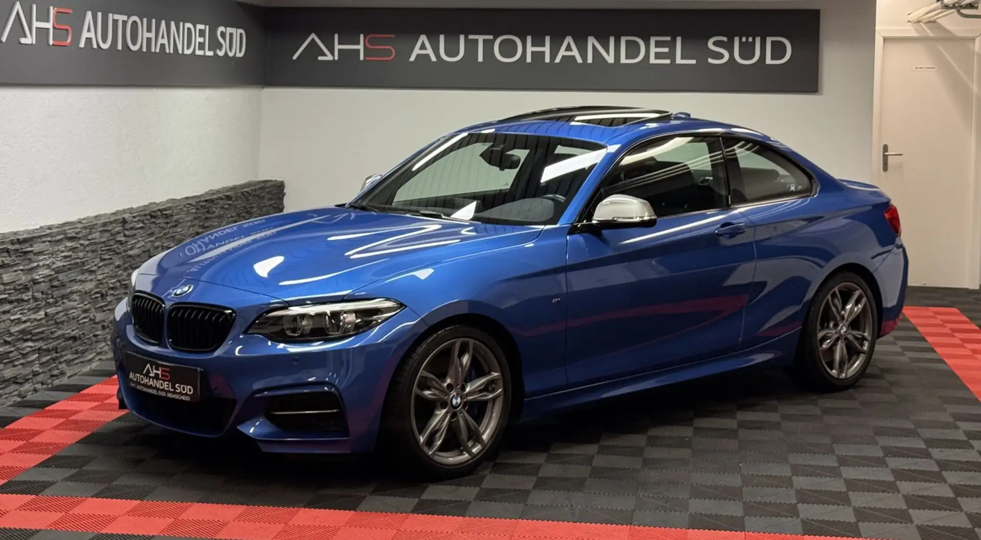 BMW 240 M240 i*NO OPF*GDACH*KAMERA* Bleu - 1
