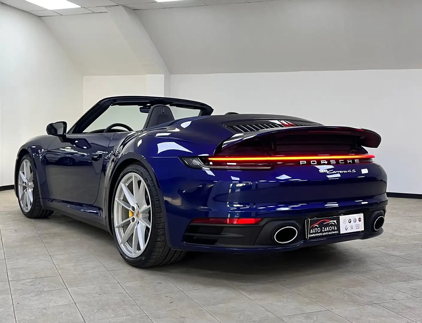 Porsche 911 911 Cabrio 3.0 Carrera 4S auto Blu/Azzurro - 2