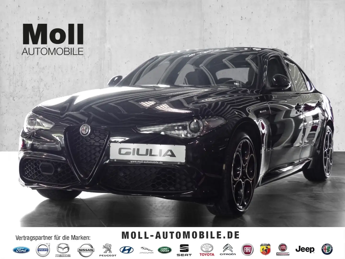 Alfa Romeo Giulia Veloce GSD-PREMIUM.-ASSISTENZ-PAKET Schwarz - 1