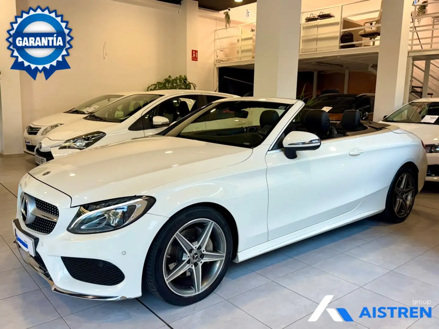 Mercedes-Benz C 220 Cabrio 220d 9G-Tronic Blanco - 1