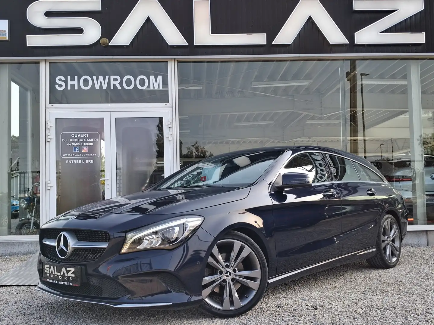 Mercedes-Benz CLA 200 CLA 200 d (EU6d-TEMP)/BOITE AUTO/NAVI/PALETTE Azul - 1