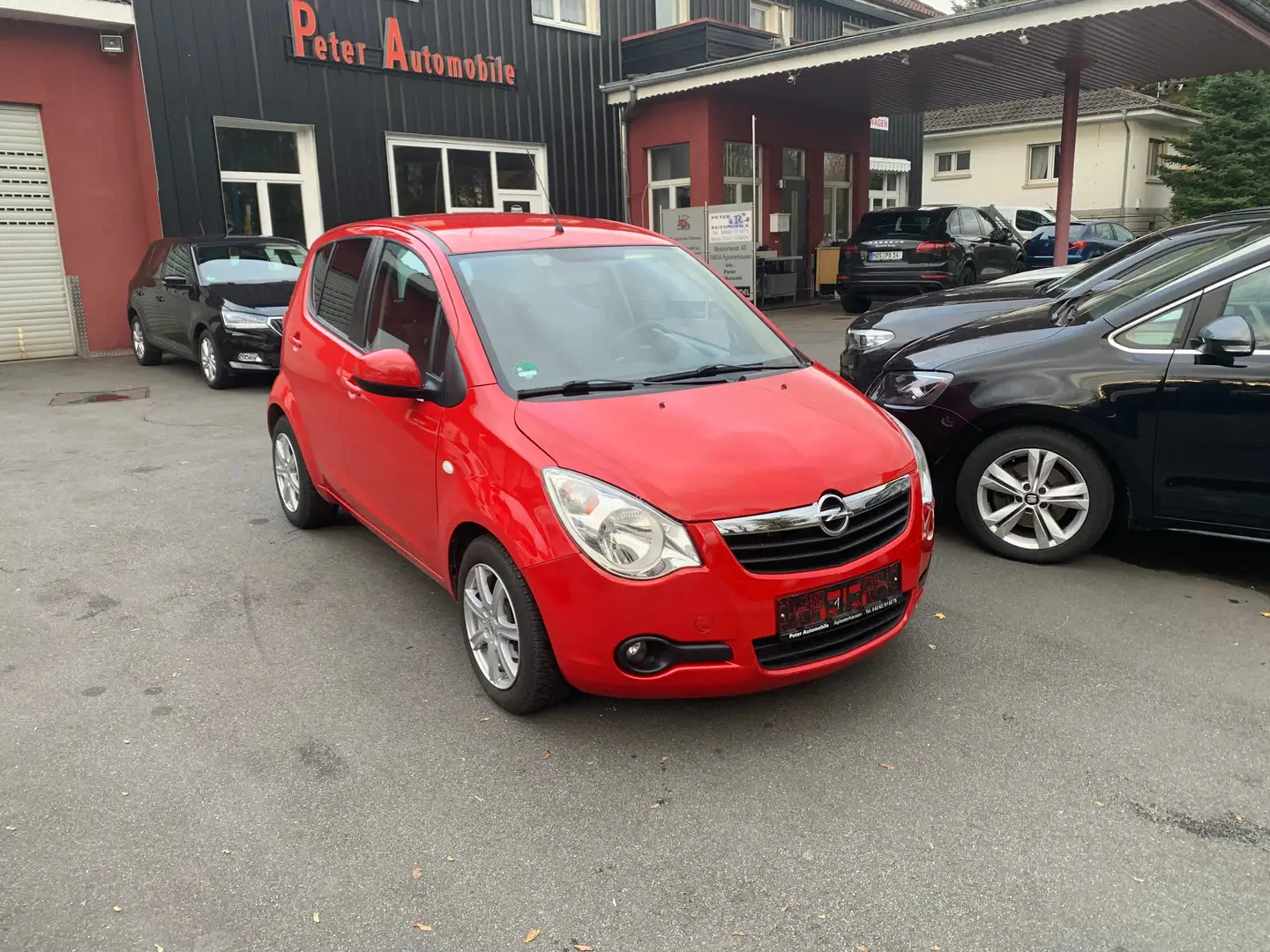 Opel Agila Edition*INSP NEU*47TKM*SHZ*ALU*S-HEFT* Rot - 1
