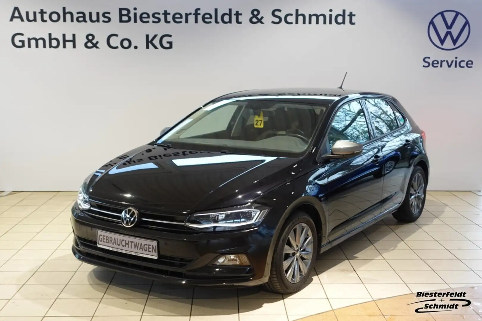 Volkswagen Polo beats 1.0TSI RFK SZH LED PDC Klima App Klima Schwarz - 1