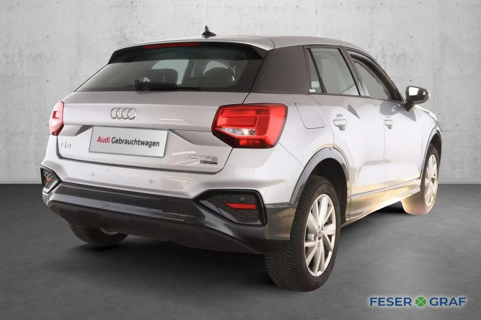 Audi Q2 Advanced 40 TFSI quattro S tr. ACC-Kamera-Leder-LE Silber - 2