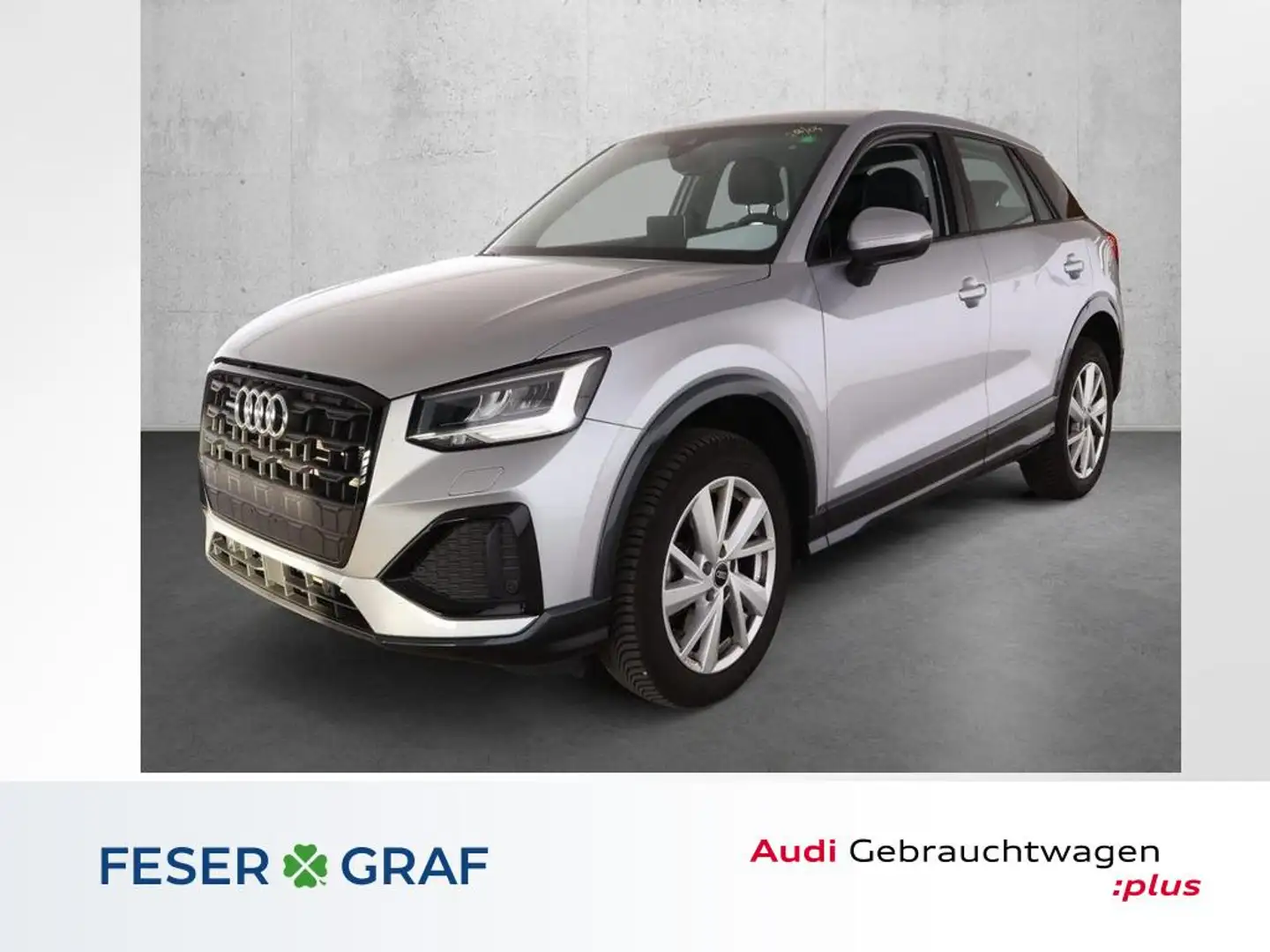 Audi Q2 Advanced 40 TFSI quattro S tr. ACC-Kamera-Leder-LE Silber - 1