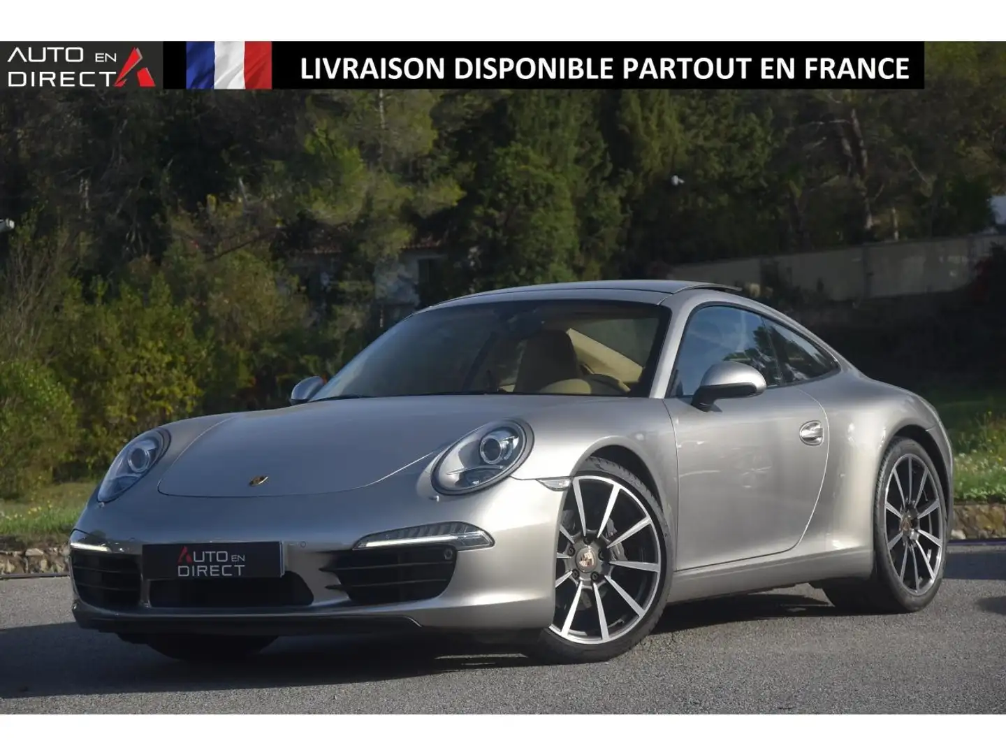 Porsche 911 3.4i - 350 - BV PDK  TYPE 991 COUPE Carrera PHASE  Gris - 1