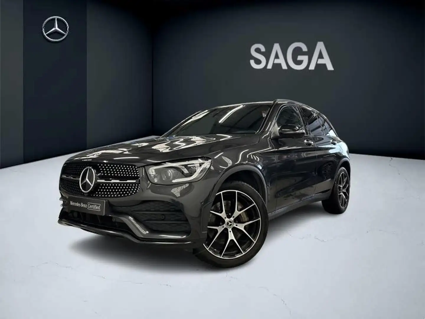 Mercedes-Benz GLC 300 d 4M AMG Pack Night Burmester Grijs - 1