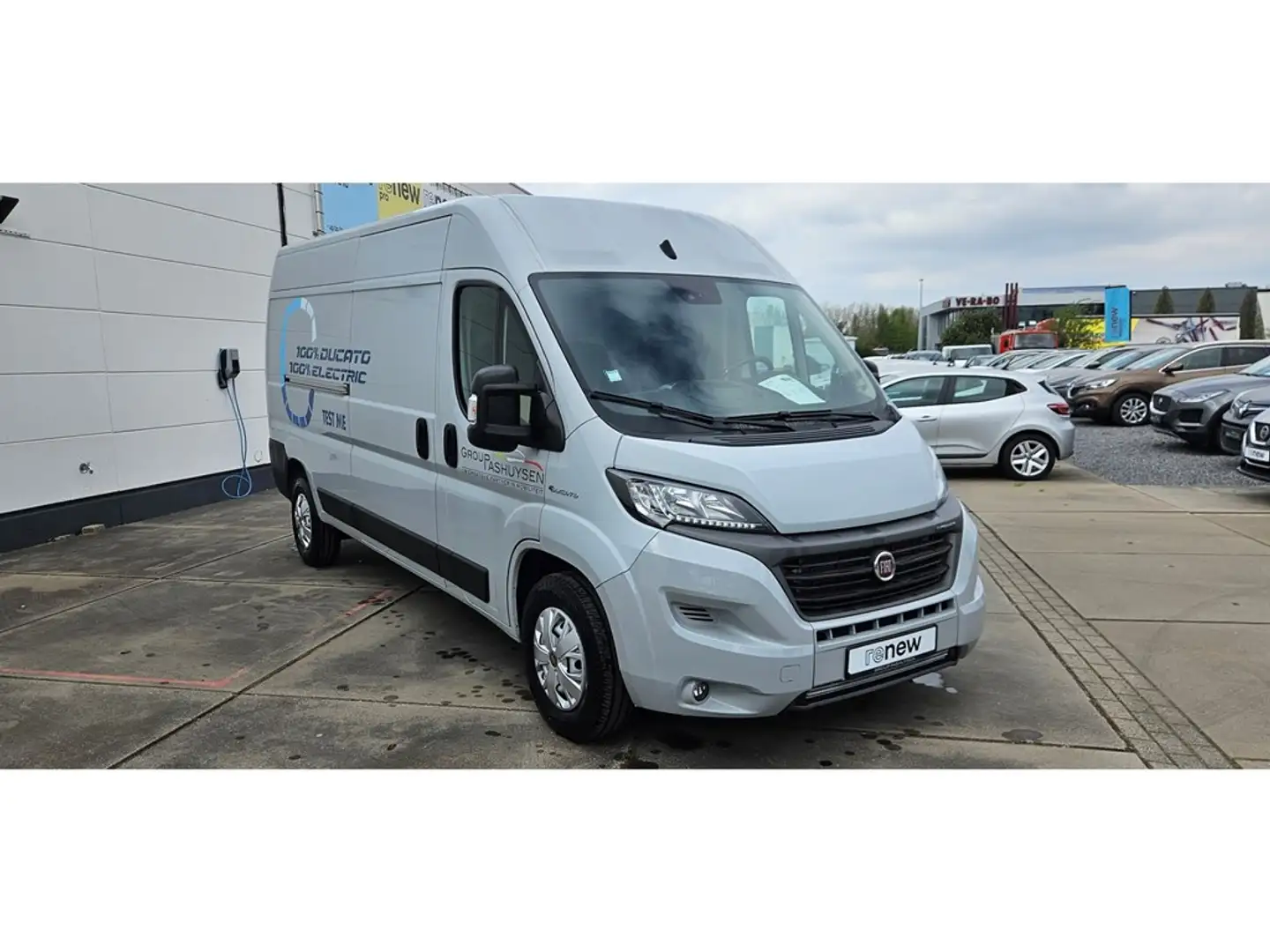 Fiat Ducato e-Electric Vehicle 3.5T L-H2 47kW BEV Gris - 2