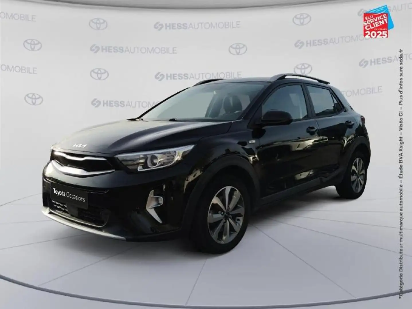 Kia Stonic 1.0 T-GDi 120ch MHEV Active iBVM6 Noir - 1