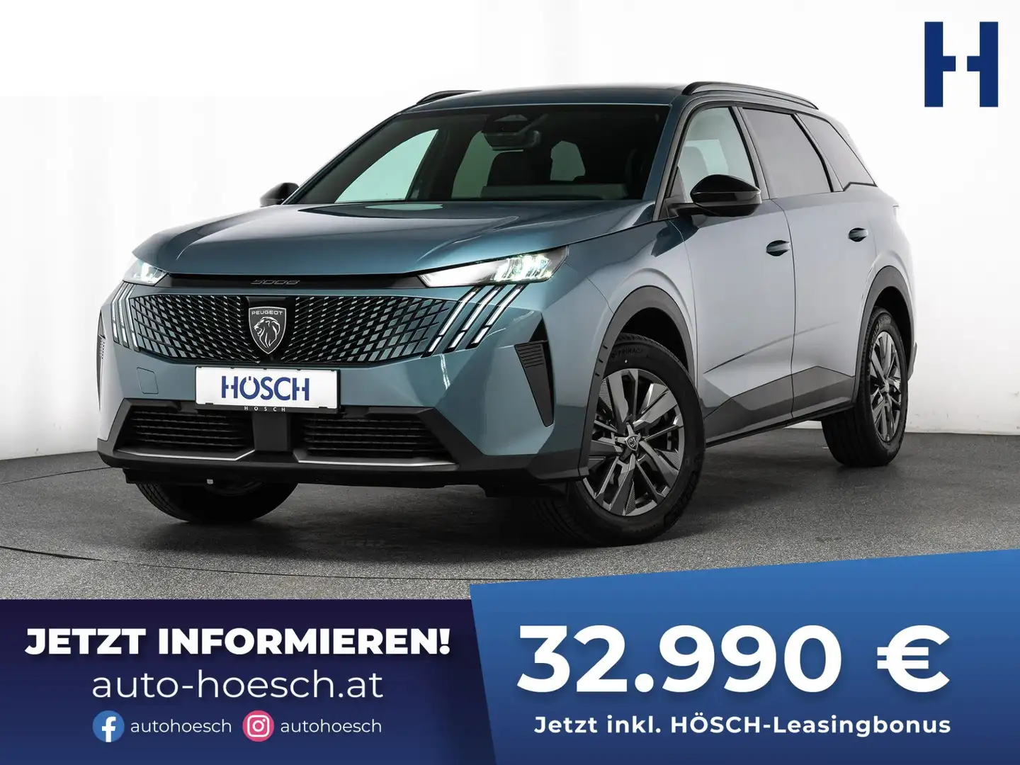 Peugeot 5008 Allure Hybrid 145 7-Sitze NEUWAGEN AKTION ++ Blau - 1