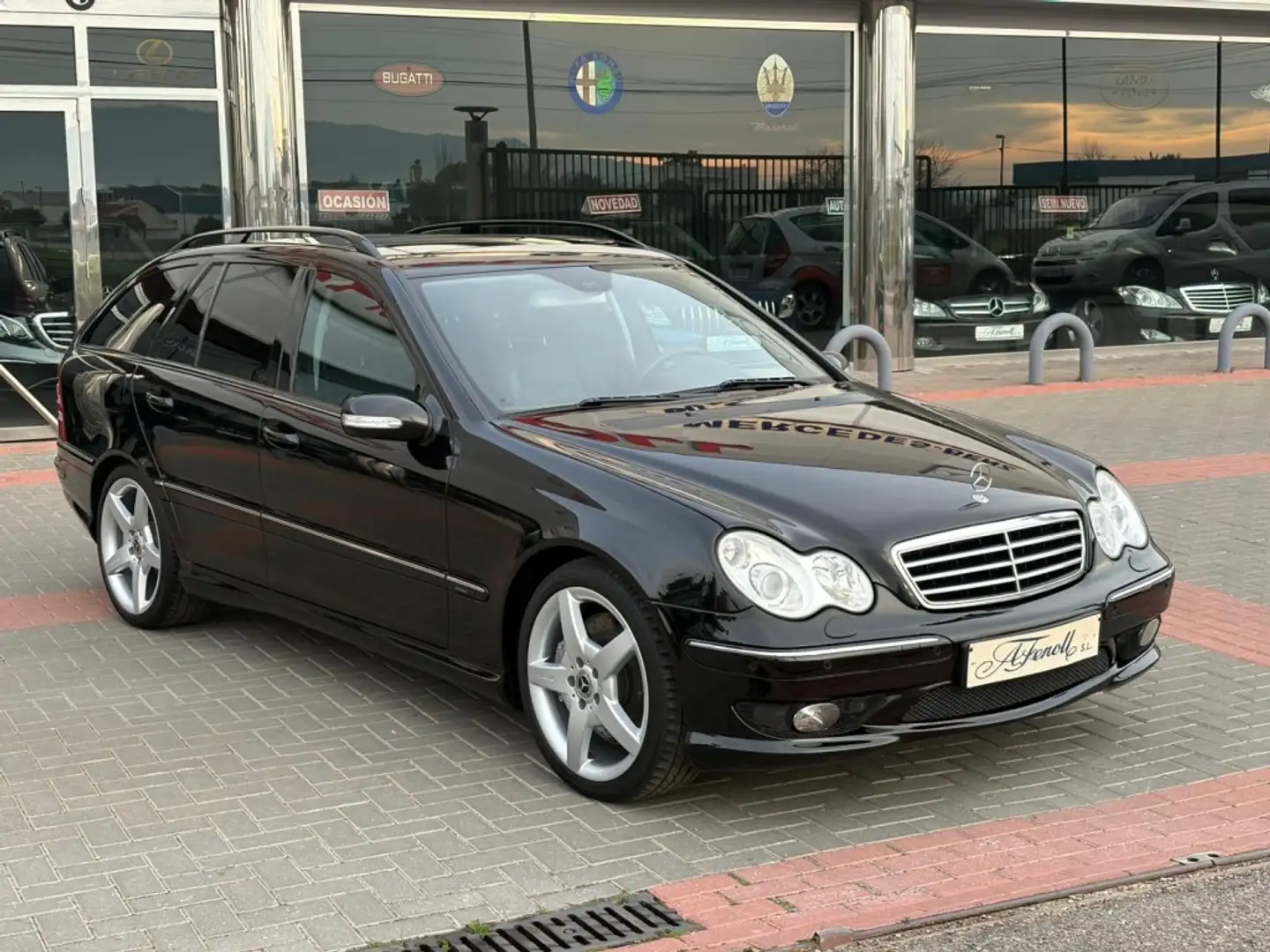 Mercedes-Benz C 320 Estate 320CDI Avantgarde 4M 7G Negro - 1