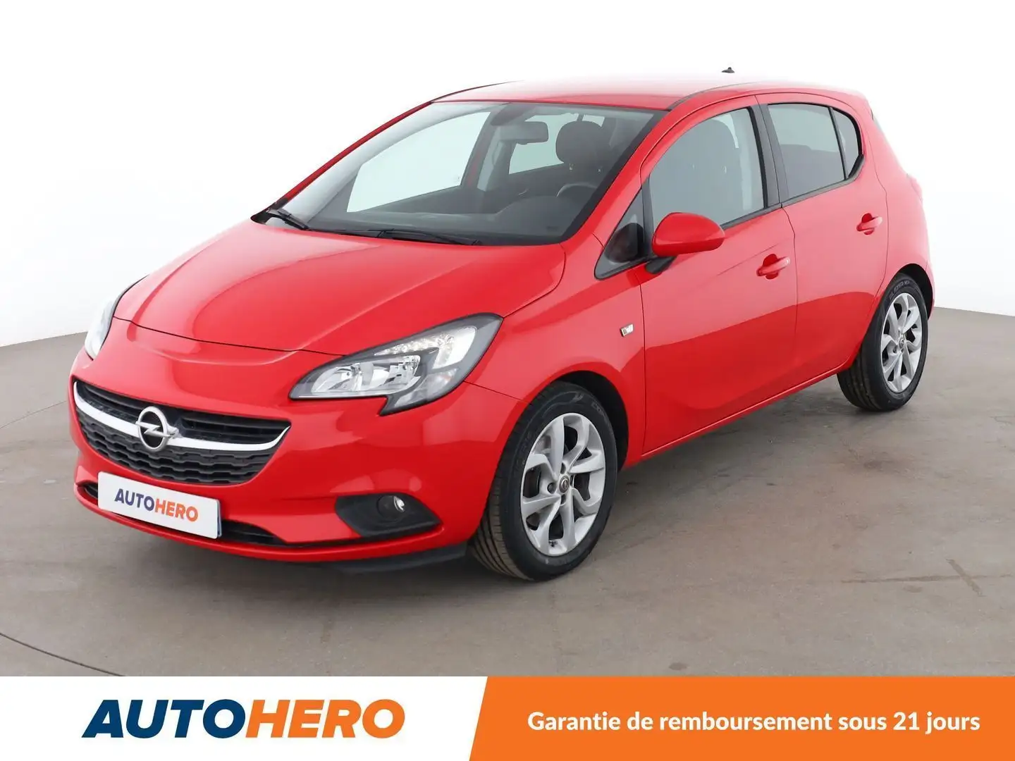 Opel Corsa 1.4 Turbo Design Edition Rouge - 1