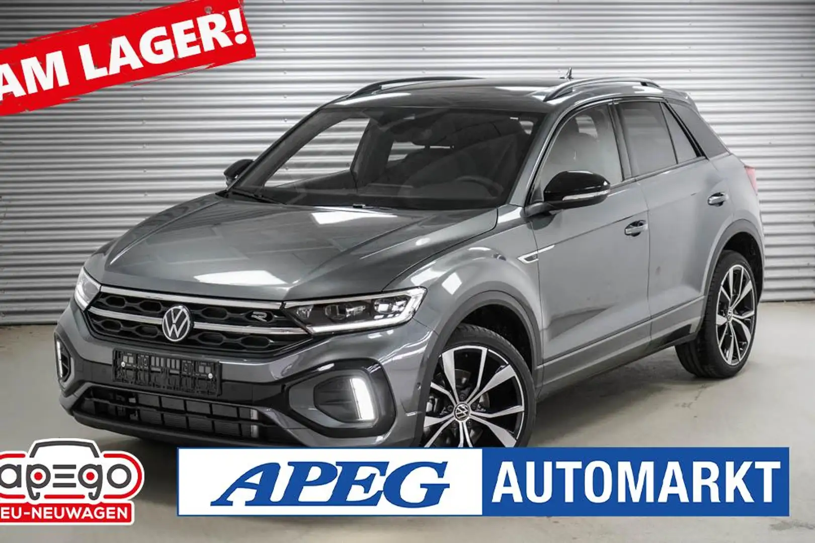 Volkswagen T-Roc 1,5 TSI DSG R-Line Grau - 1