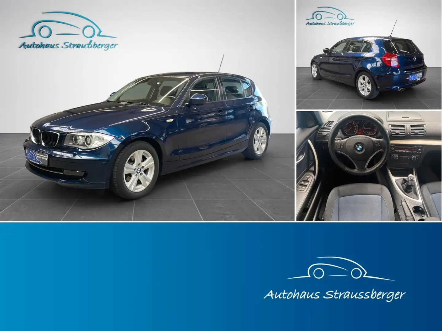 BMW 120 d DPF Blau - 1