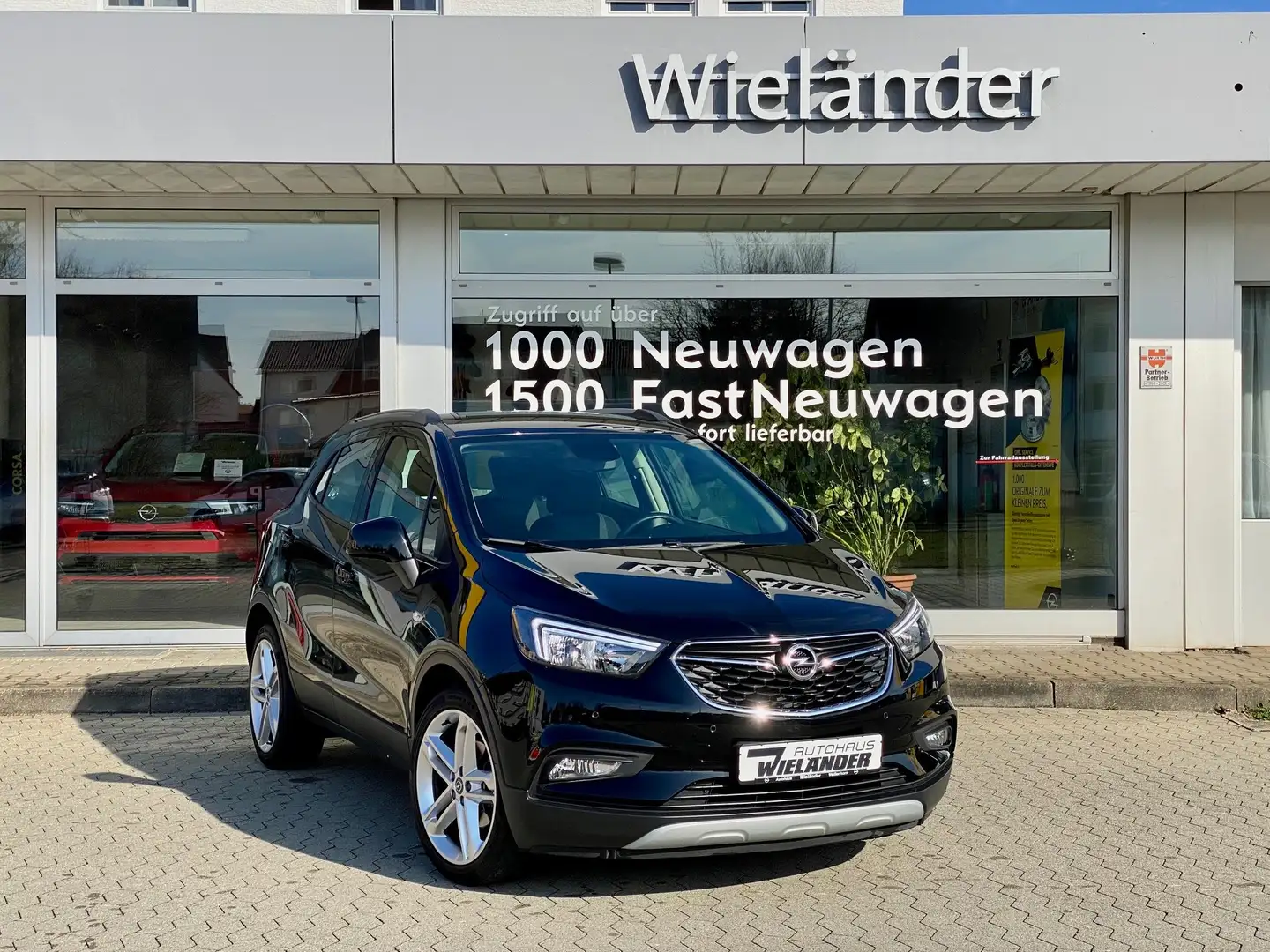 Opel Mokka X Edition Start/Stop SHZ LHZ PDC Gepflegt Unfallfrei Schwarz - 1