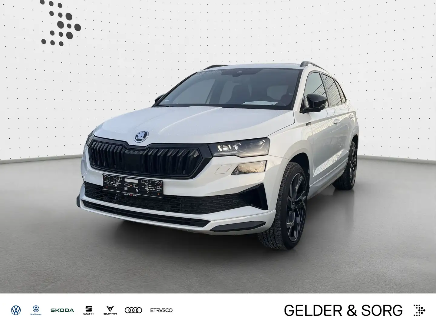 Skoda Karoq 2.0 TSI 4x4 Sportline CarPlay*RFK*Navi*LED Weiß - 1