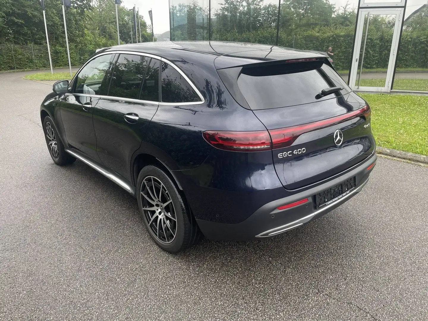 Mercedes-Benz EQC 400 4M AHK*Distron*MULTIBEAM*360°*HUD*Memory Blau - 2