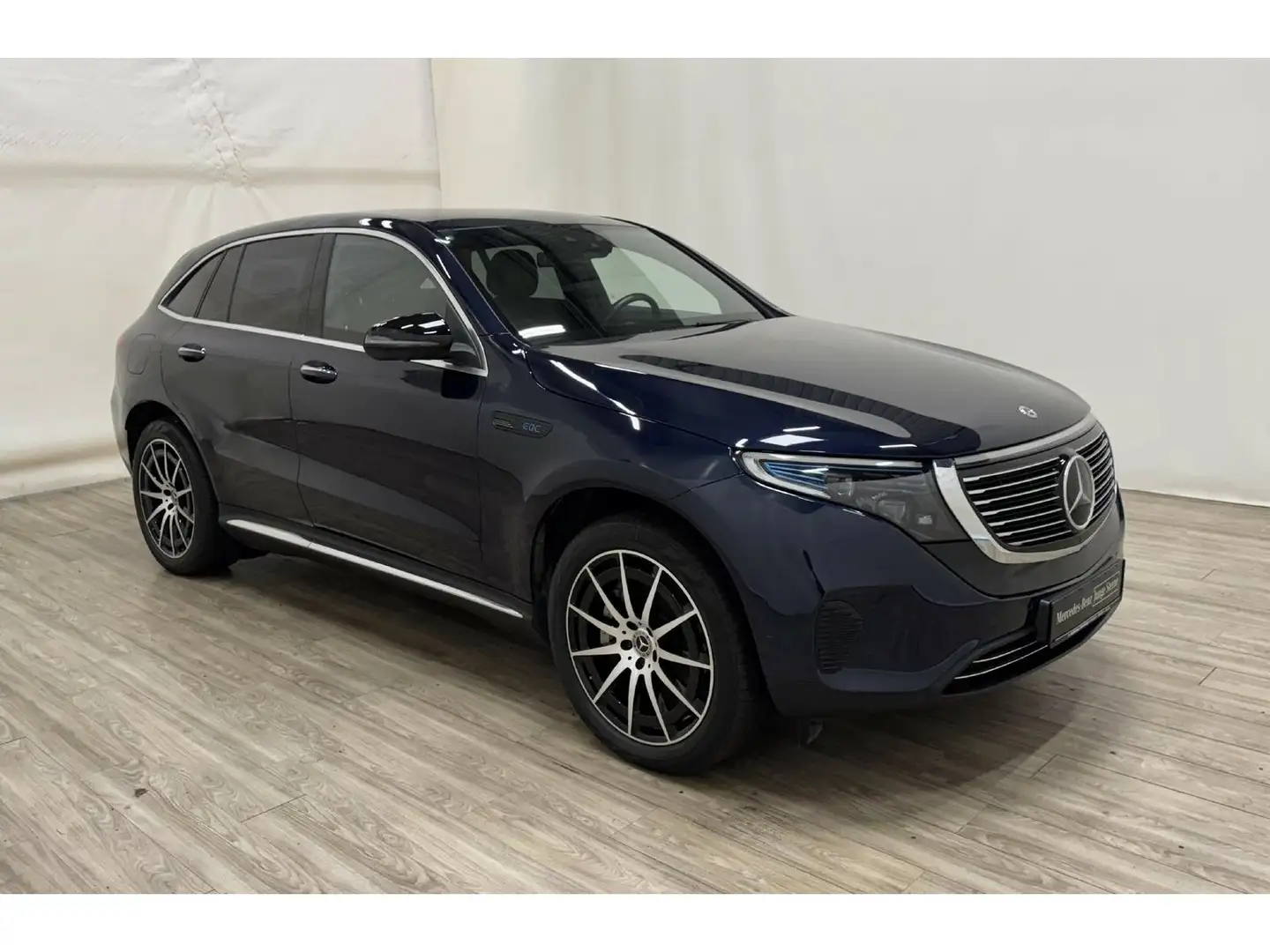 Mercedes-Benz EQC 400 4M AHK*Distron*MULTIBEAM*360°*HUD*Memory Modrá - 2