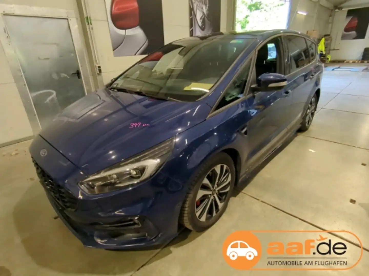 Ford S-Max 2.0 EcoBlueST-Line 7-Sitze Leder ACC StandHZG Pano Niebieski - 1