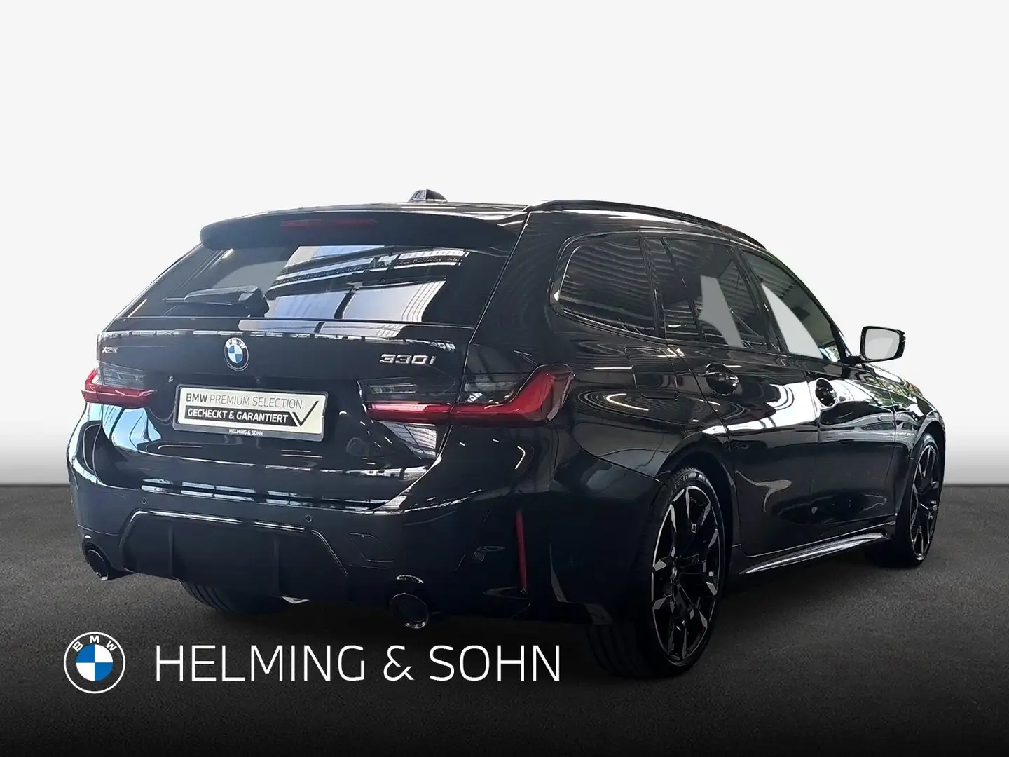 BMW 330 i xDrive Touring M-Sport HiFi DAB AHK ACC uvm. Noir - 2
