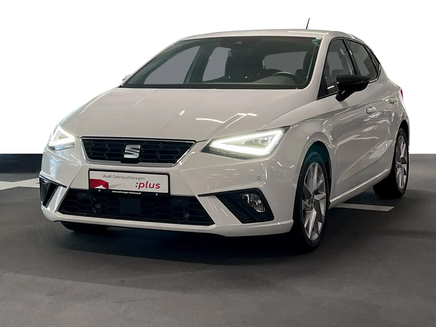 SEAT Ibiza 1.5 TSI FR DSG LED/ACC/KAMERA/CARPLAY Weiß - 2