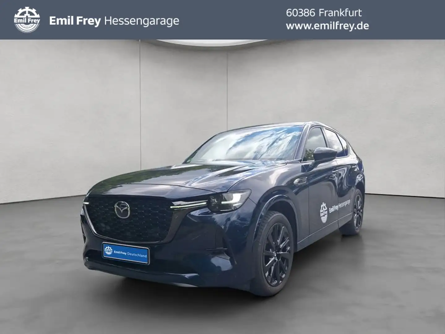 Mazda CX-60 e-SKYACTIV-D 254 M HYBRID AWD HOMURA PLUS Blau - 1