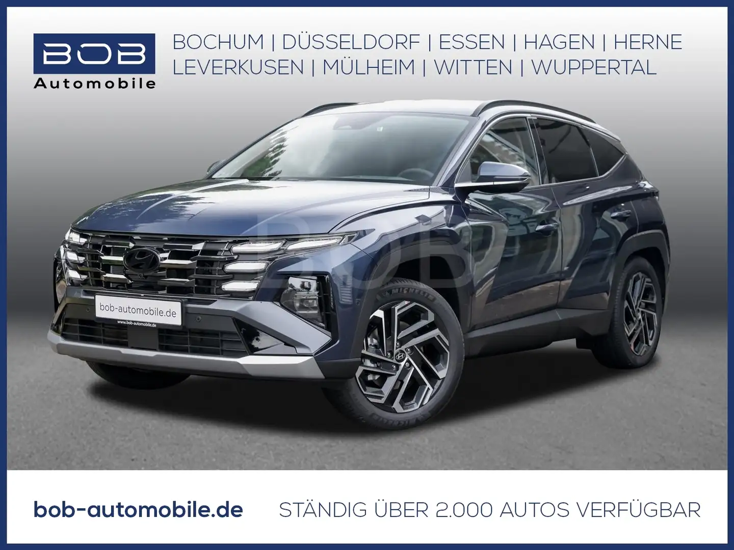 Hyundai TUCSON FL25 Plug-In 4WD PRIME ECS AssistP 8-fach bereift  Bleu - 1