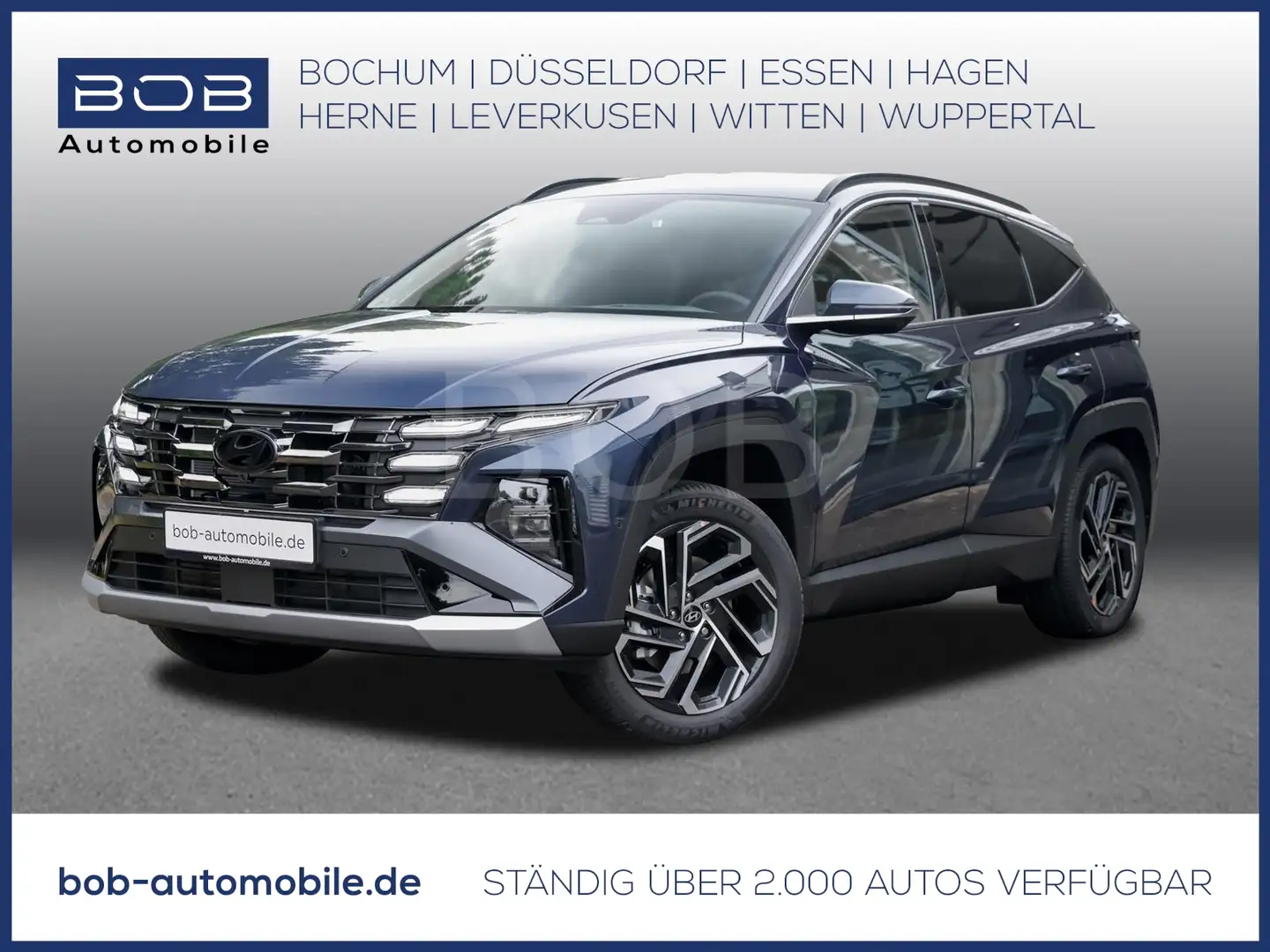 Hyundai TUCSON FL25 Plug-In 4WD PRIME ECS AssistP 8-fach bereift  Azul - 1
