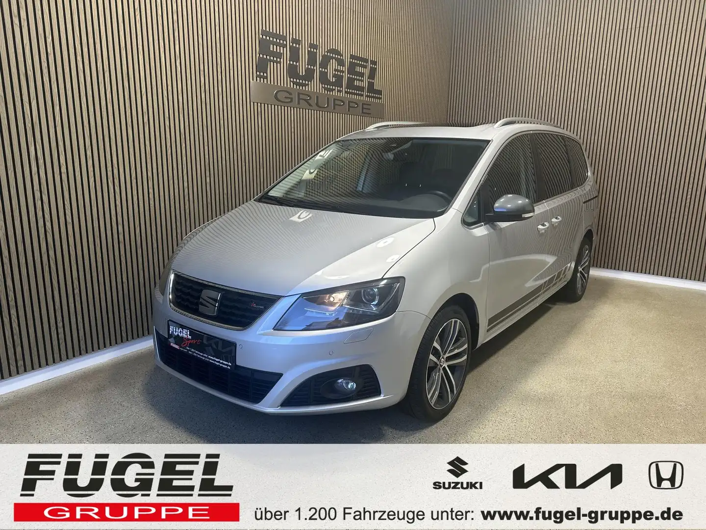 SEAT Alhambra 1.4 TSI DSG FR-Line PANO|AHK|7-Sitzer|Xenon|ACC Silber - 1