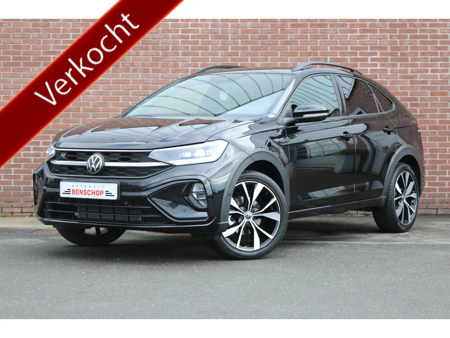Volkswagen Taigo 1.0 TSI 110PK DSG R-Line |IQ-LIGHT|IQ-DRIVE|CRUISE Zwart - 1