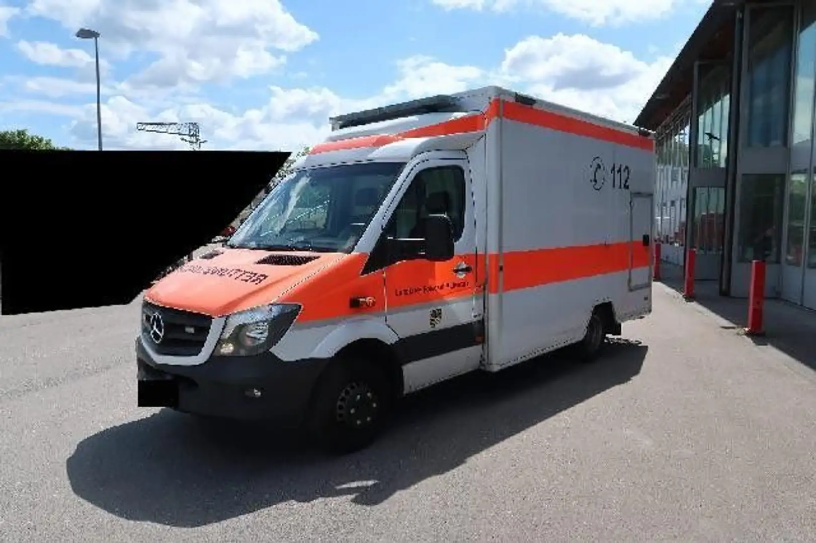 Mercedes-Benz Sprinter 416 CDI RTW Aufbau Baus AT Wit - 2
