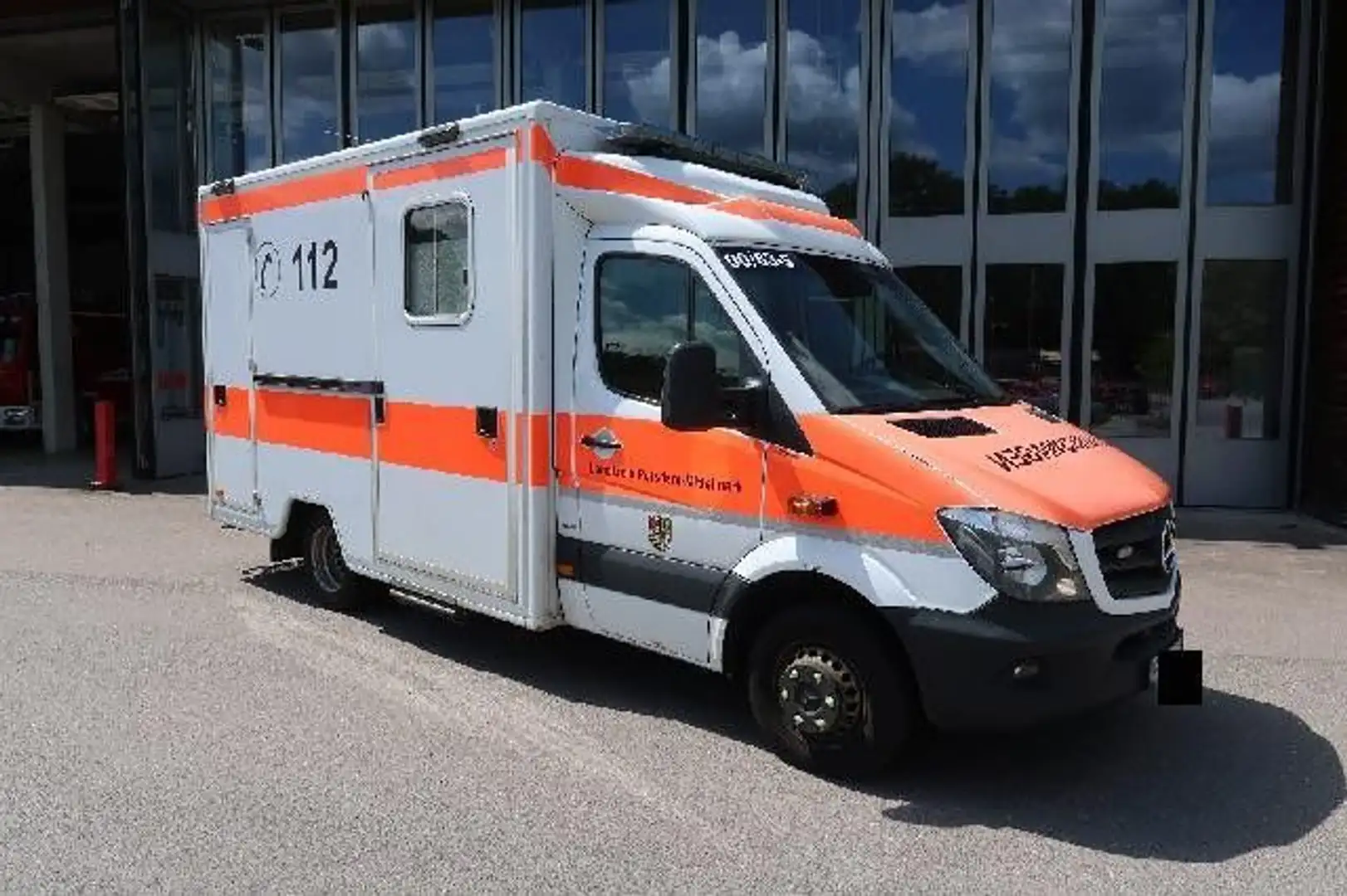 Mercedes-Benz Sprinter 416 CDI RTW Aufbau Baus AT Wit - 1