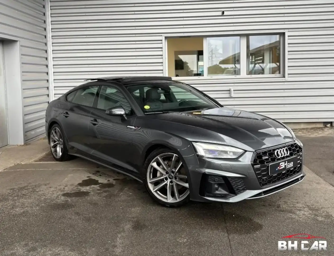 Audi A5 Sportback 2.0 40 TDI 190 ch S-Line Quattro TVA récupérable Noir - 1