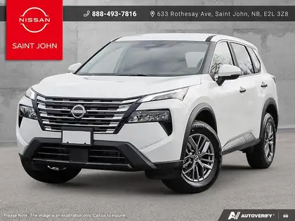 White 2026 Nissan Rogue S AWD SUV / Crossover All-Wheel Drive Continuously Variable Transmission