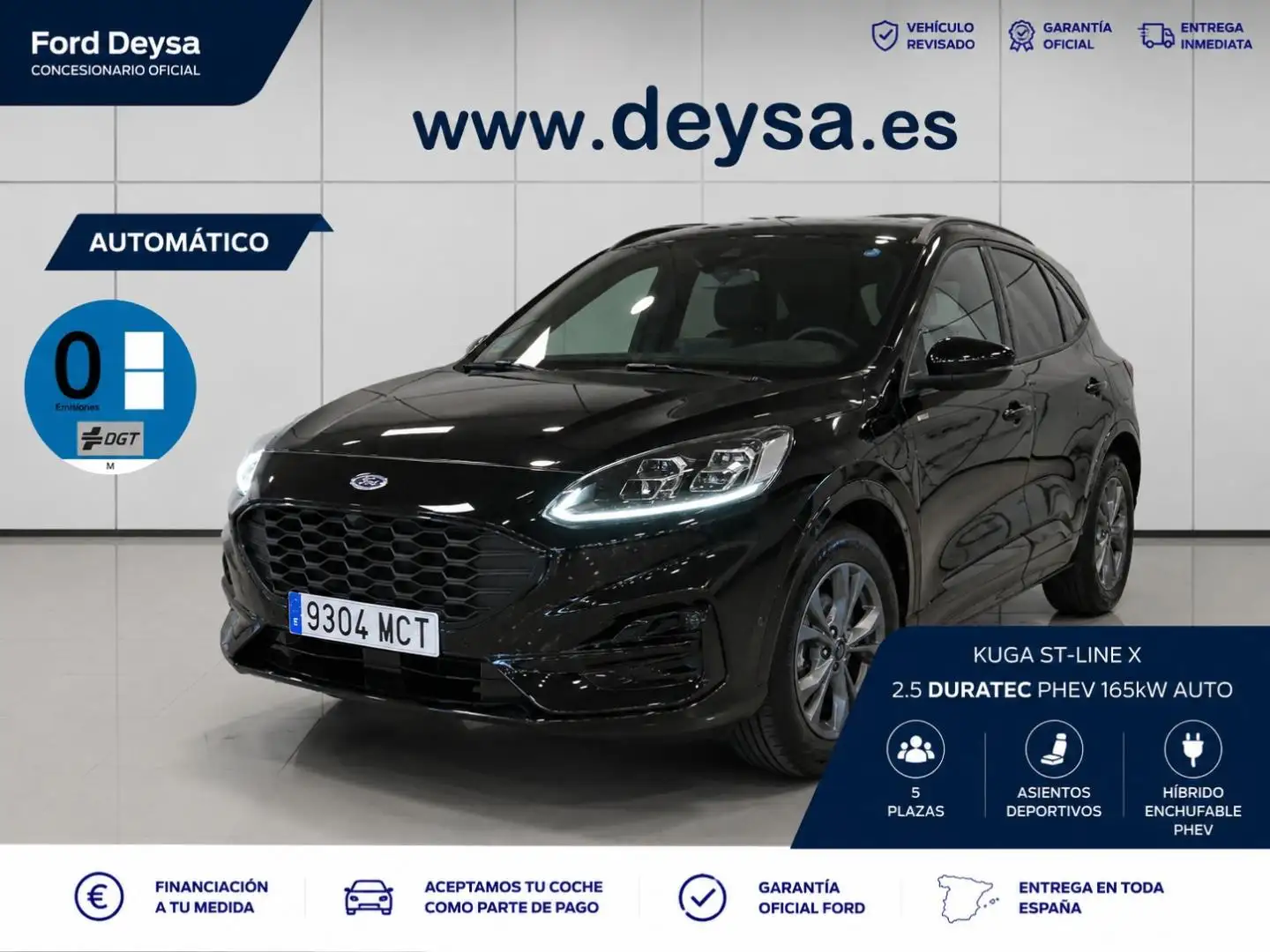 Ford Kuga ST-Line X 2.5 Duratec PHEV 165kW Auto Negro - 1