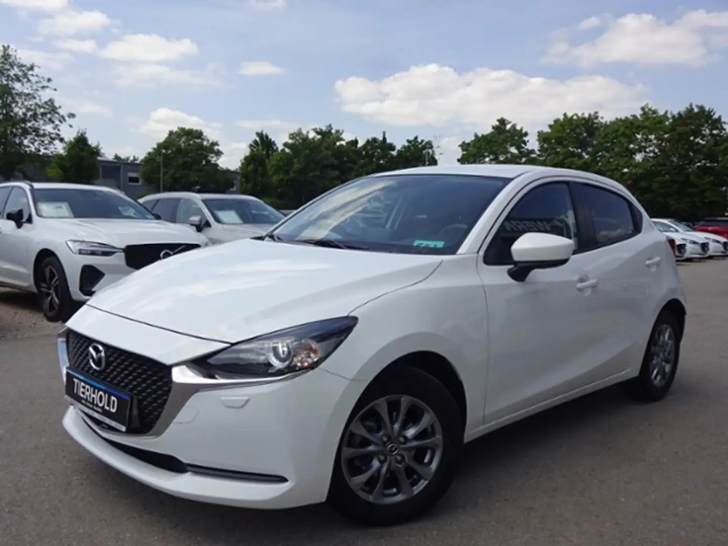 Mazda 2 G90 Exclusive-Line Automatik Navi Tempomat Weiß - 2