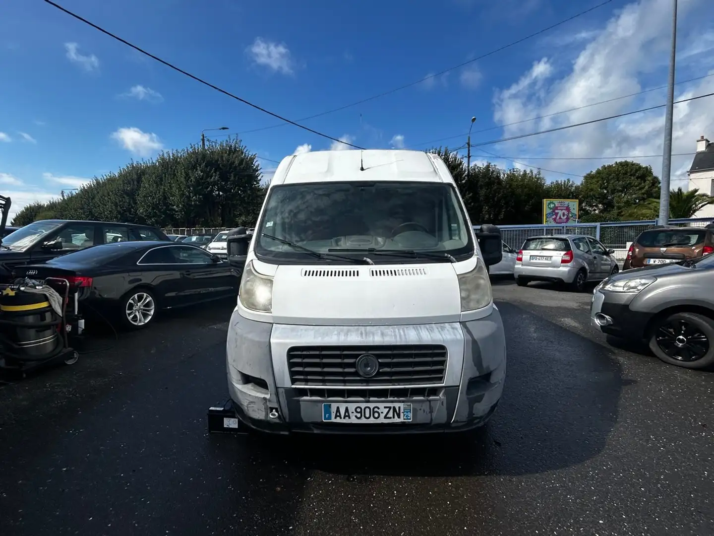 Fiat Ducato Multijet 2,3 D 120 ch RESERVE A PROFESSIONNEL DE L AUTO Weiß - 2