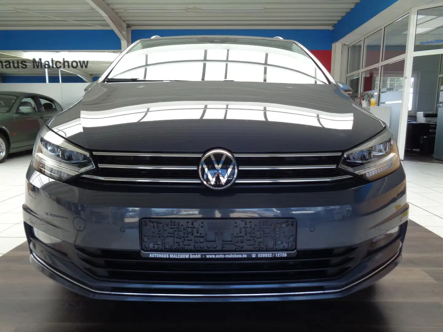 Volkswagen Touran 2.0 TDI DSG Highline.NAV.LED.el.AHK.ACC Grau - 2