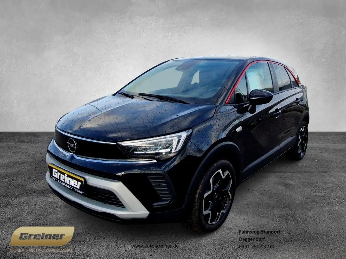Opel Crossland 1.2 GS Line RÜCKFAHRKAMERA|SHZ|LRHZ Negro - 1