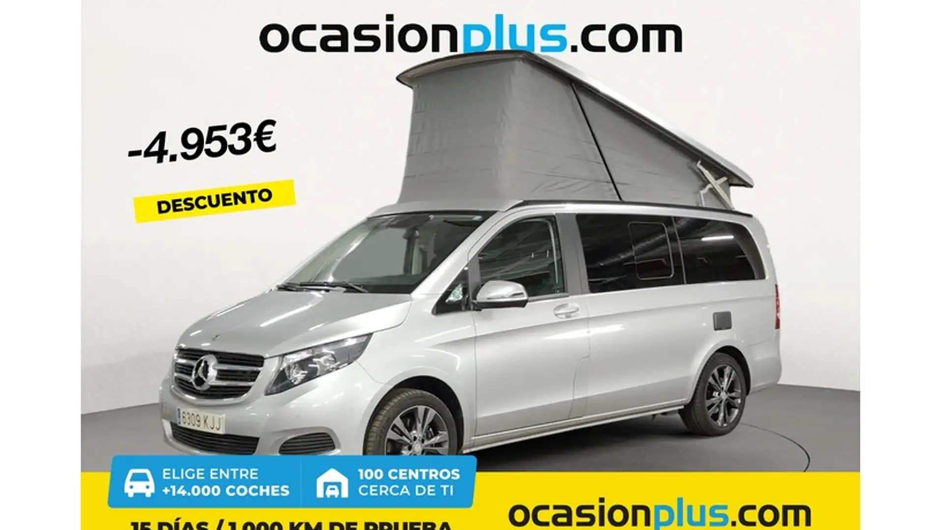 Mercedes-Benz V 220 220d Marco Polo Plateado - 1