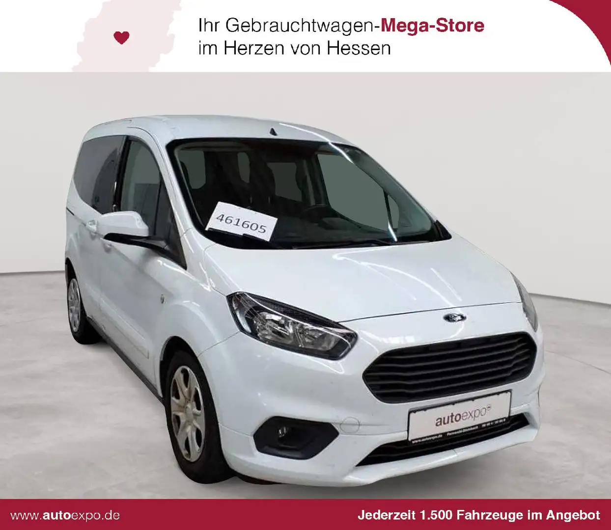 Ford Tourneo Tourneo Courier 1.5 TDCi 5-Si Trend Navi Weiß - 1