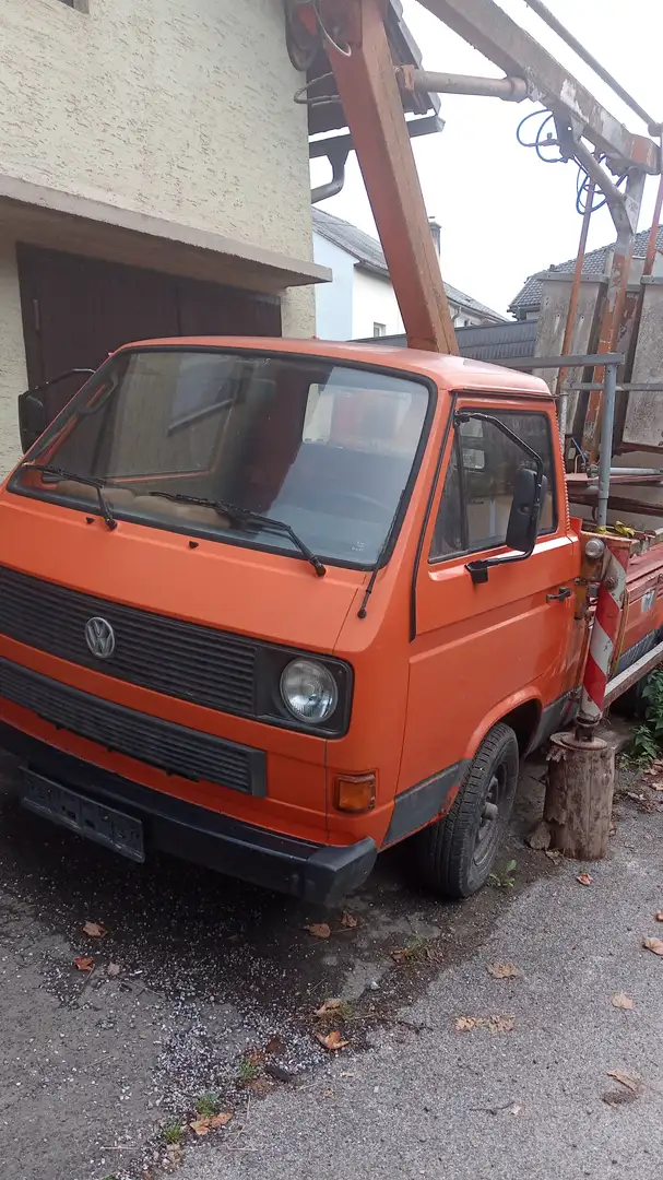 Volkswagen T3 Pritsche Sonderaufbau Oranje - 1