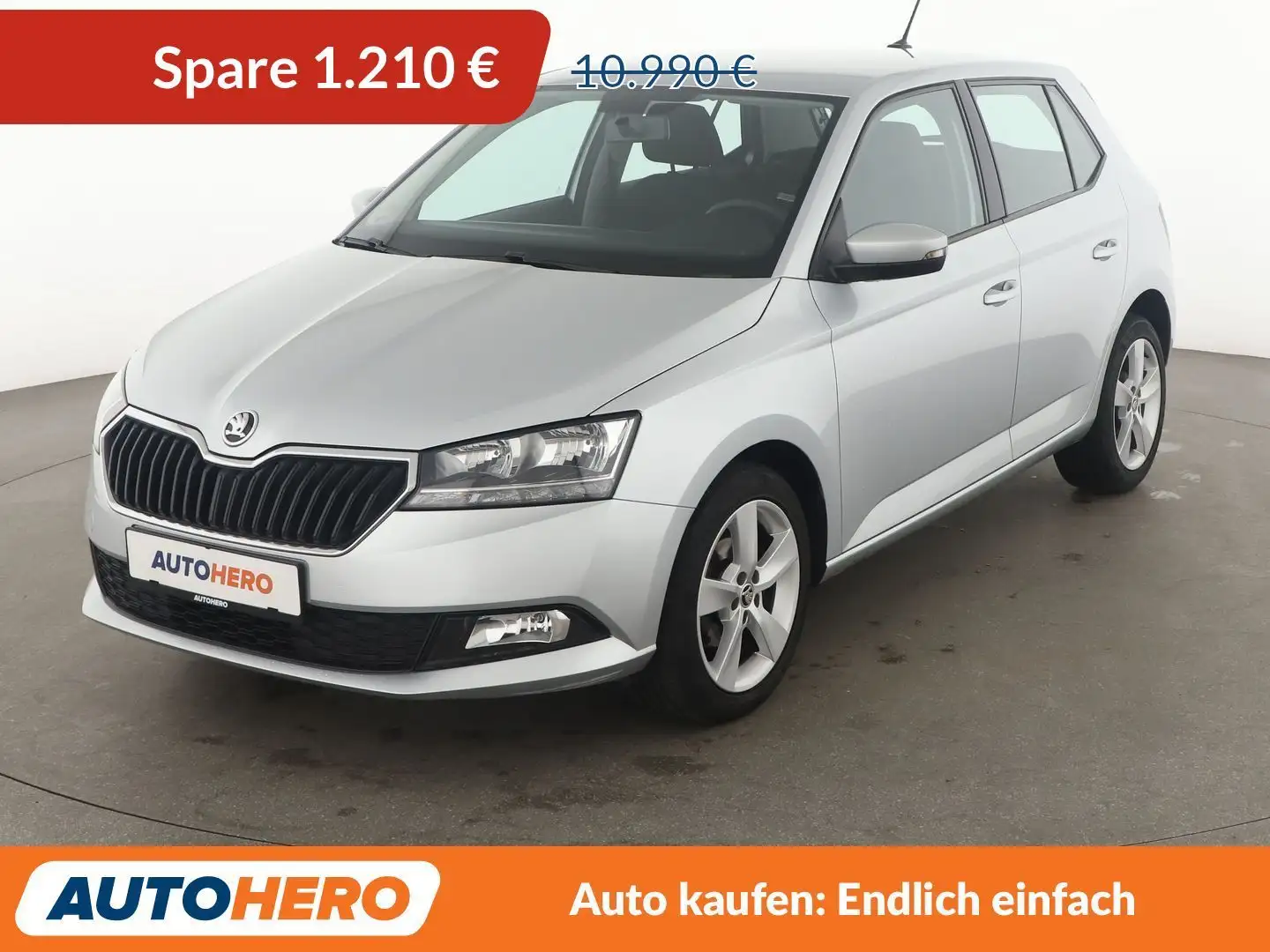 Skoda Fabia 1.0 MPI Cool Plus*PDC*SHZ*ALU*KLIMA*TOUCH* Grau - 1