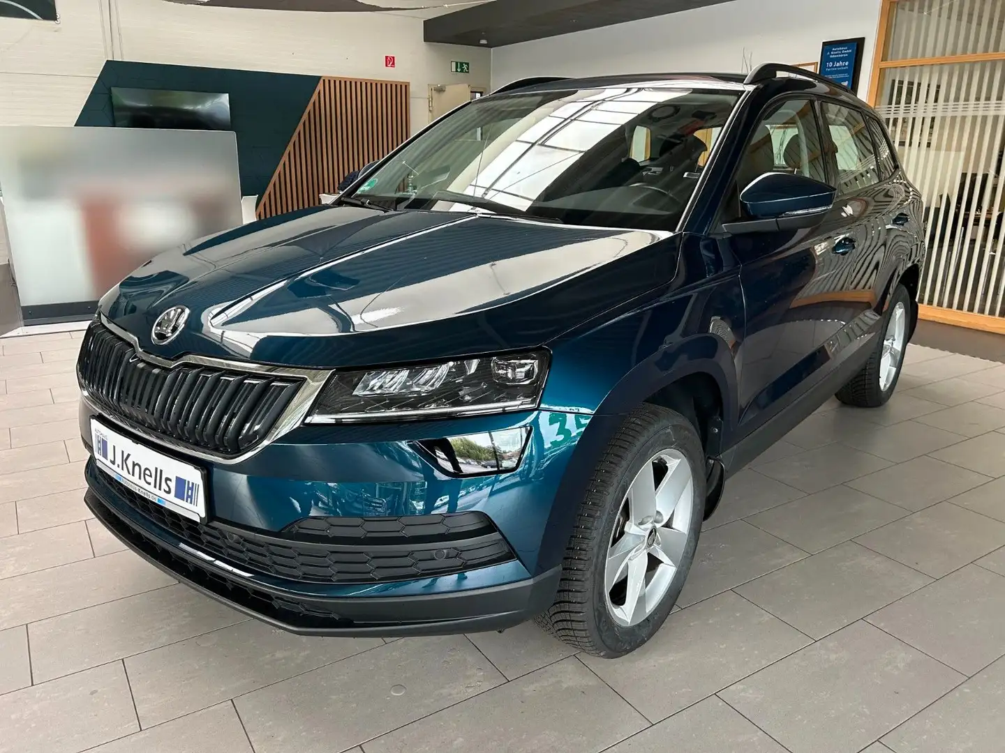 Skoda Karoq Ambition 1.0TSI DSG/AHK/LED/SHZ/PDC Blau - 1