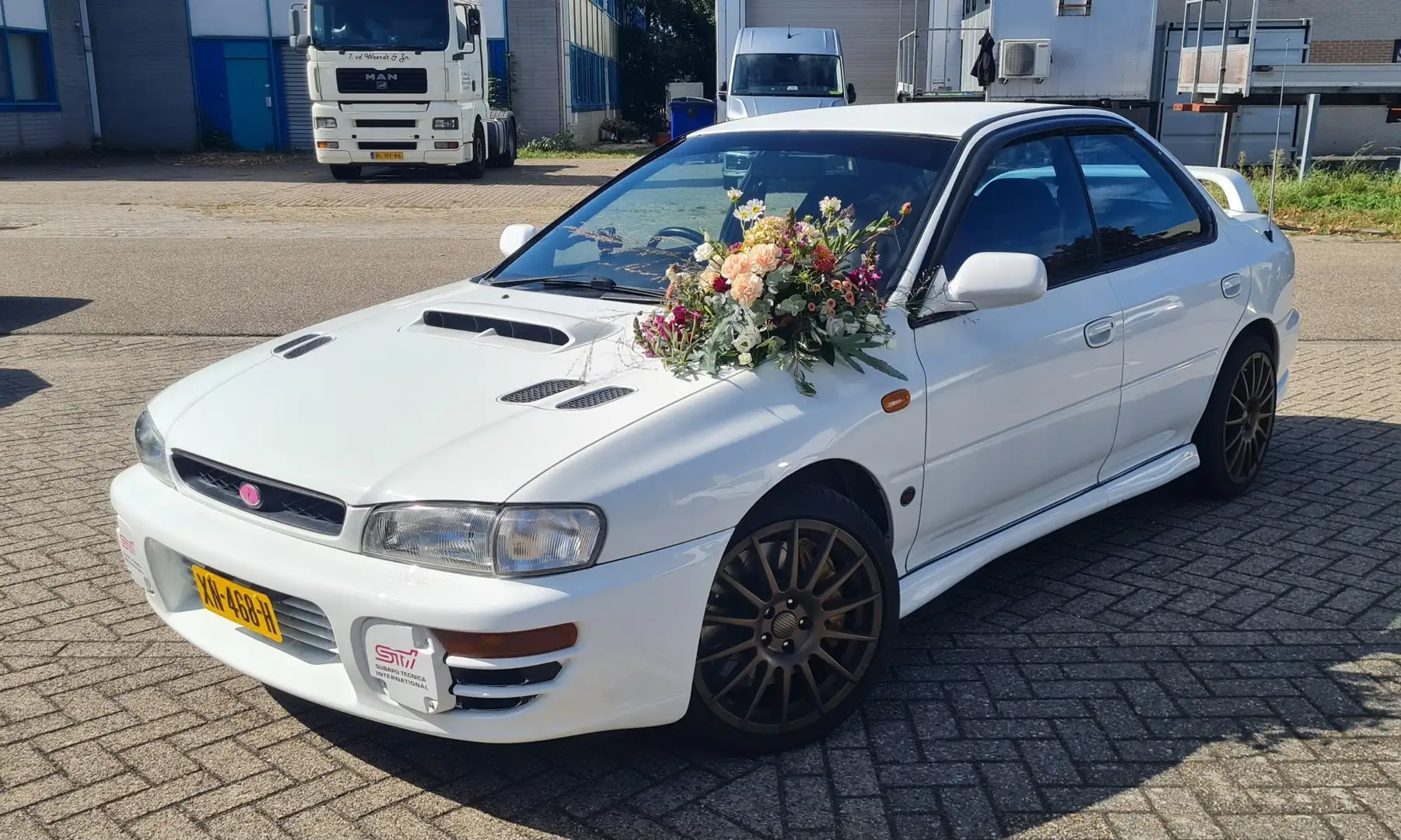 Subaru Impreza WRX STI GC8 JDM Wit - 1