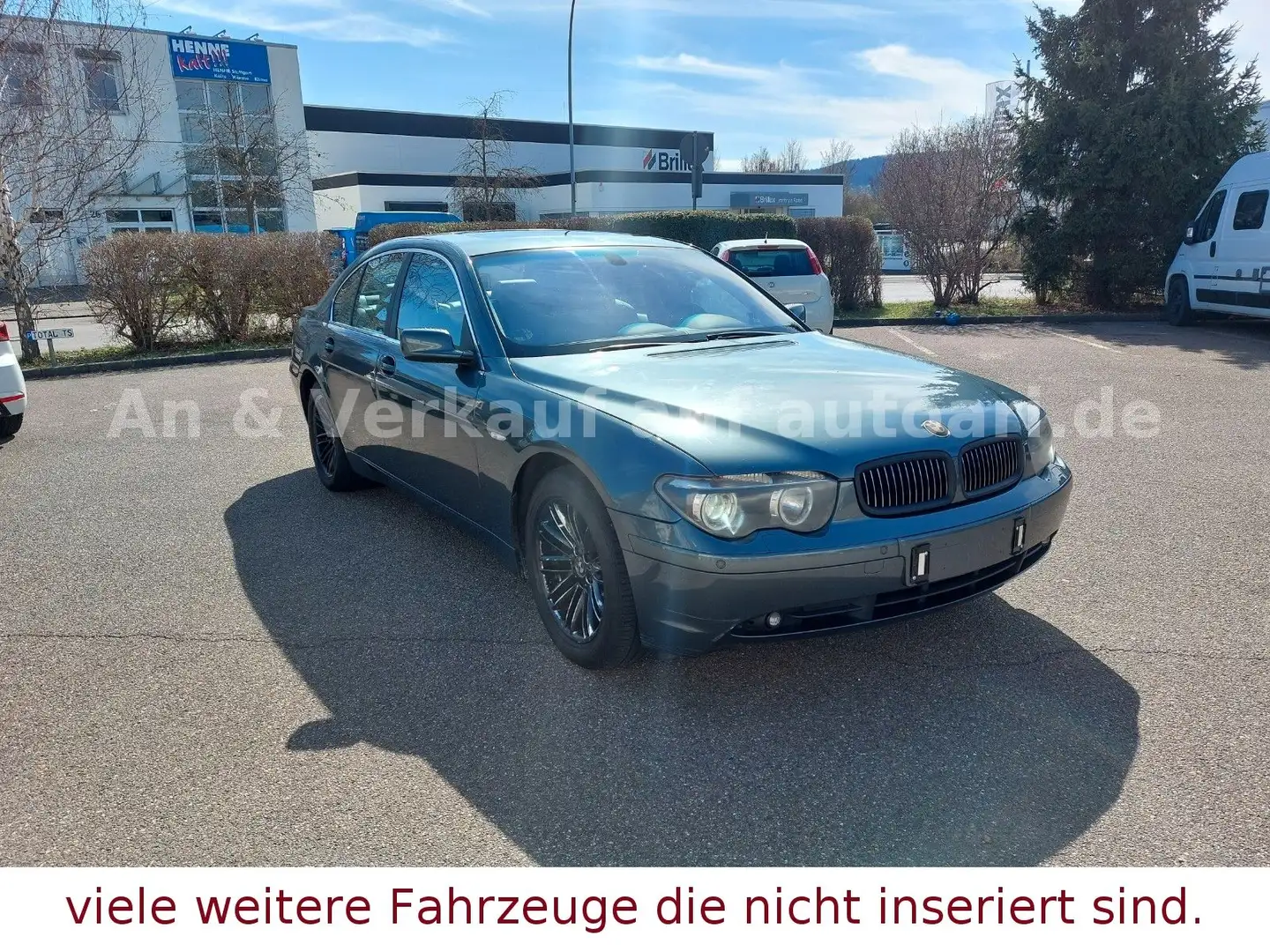 BMW 735 Baureihe 735i sehr gut gepflegt nicht fahrbereit Grey - 2